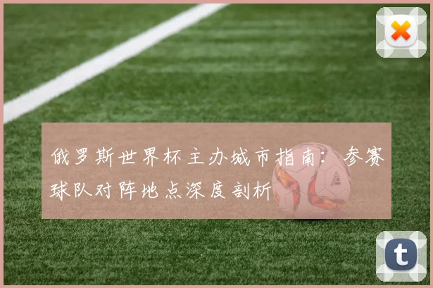 俄罗斯世界杯主办城市指南：参赛球队对阵地点深度剖析