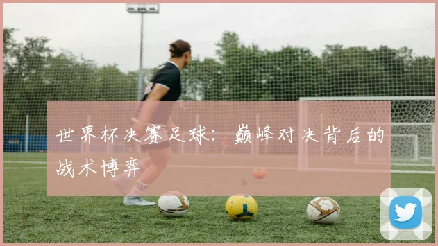 世界杯决赛足球：巅峰对决背后的战术博弈