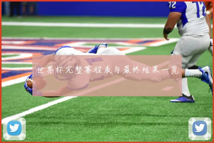 世界杯完整赛程表与最终结果一览